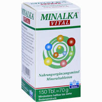 Minalka Tabletten 150 Stück - ab 4,69 €