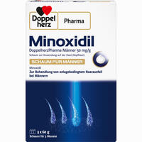 Minoxidil Doppelherzpharma Männer 50 Mg G Schaum 3 x 60 g