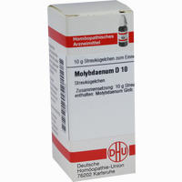 Molybdaenum D10 Globuli 10 g