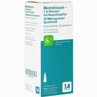 Mometason - 1 A Pharma bei Heuschnupfen 50 Mikrogramm/sprühstoß Nasenspray  10 g - ab 4,41 €