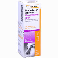 Mometason- Ratiopharm Heuschnupfenspray Nasenspray 18 g - ab 3,33 €