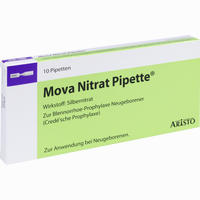 Mova Nitrat Pipette Augentropfen 10 x 0.5 ml