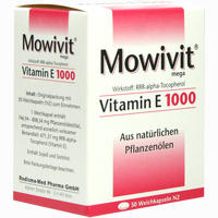 Mowivit Vitamin E 1000 Kapseln 100 Stück - ab 7,63 €