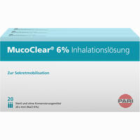 Mucoclear 6% Nacl Inhalationslösung  20 x 4 ml - ab 14,20 €