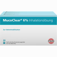 Mucoclear 6% Nacl Inhalationslösung  20 x 4 ml - ab 13,67 €