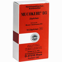 Mucokehl D3 Zäpfchen 10 Stück - ab 10,48 €