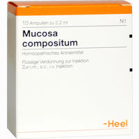 Mucosa Comp Ampullen 50 Stück - ab 0,00 €