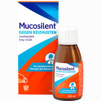 Mucosilent Gg. Reizhust Levodropropizin 6mg Ml Saft 100 ml