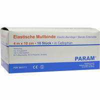 Mullbinde Elas 10cm M Cell 10 Stück