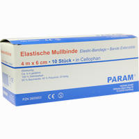 Mullbinde Elas 6cm M Cell 10 Stück