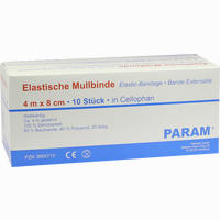 Mullbinde Elas 8cm M Cell 10 Stück
