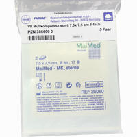 Mullkompr Ster 7. 5x7. 5 8f Param GmbH 5 Stück
