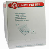 Mullkompresse 20x25cm 16fach Sterile Kompr Pro Set Kompressen 25 Stück - ab 26,55 €