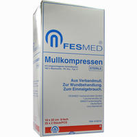 Mullkompressen Steril 10x20 Es 8f  25 x 2 Stück - ab 4,92 €