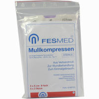 Mullkompressen Steril 5x5 Es 8f  25 x 2 Stück - ab 1,94 €