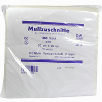 Mullzuschn Unst 20x20cm 100 Stück - ab 6,60 €