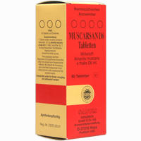 Muscarsan D6 Tabletten 1 x 80 Stück - ab 6,26 €