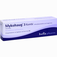 Mykohaug 3 Kombi 3 Vaginaltabl./25g Creme Kombipackung 1 Packung 