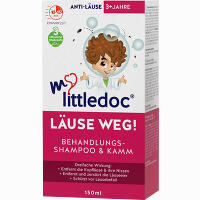 Mylittledoc Läuse Weg Shampoo und Kamm 150 ml