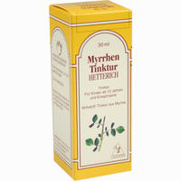 Myrrhentinktur Hetterich  50 ml - ab 3,22 €