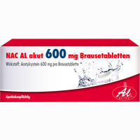 Nac Al Akut 600mg Brausetabletten  10 Stück - ab 4,77 €