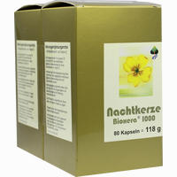 Nachtkerze Bioxera 1000 Kapseln 40 Stück - ab 10,59 €