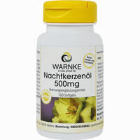 Nachtkerzenöl 500mg 100 Stück - ab 6,03 €