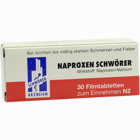 Naproxen Schwörer Filmtabletten 30 Stück 