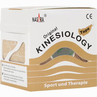 Nasara Kinesiologie Tape Beige 5cmx5m 1 Stück