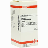 Natrium Bicarb D6 Tabletten 80 Stück - ab 8,10 €