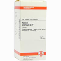 Natrium Chlorat D30 Tabletten 80 Stück - ab 7,74 €