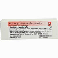 Natrium Chloratum D6 Globuli Dr. Reckeweg & Co 10 g