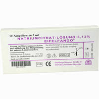 Natrium Citricum 3.13% Ampullen 10 x 1 ml - ab 4,76 €