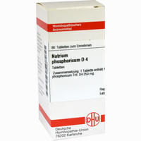 Natrium Phos D4 Tabletten 80 Stück - ab 7,19 €