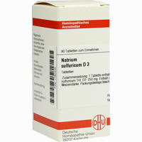 Natrium Sulf D3 Tabletten 80 Stück - ab 7,98 €