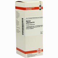 Natrium Sulf D6 Dilution Dhu-arzneimittel 20 ml - ab 9,07 €