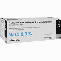 Natriumchlorid Noridem 0. 9 % Injektionslösung 20 x 20 ml - ab 6,21 €