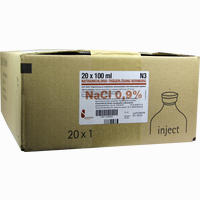 Natriumchlorid Trägerlösung Bernburg 20 x 100 ml