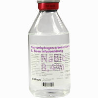 Natriumhydrogencarbonat 8.4% B. Braun Glas Infusionslösung 100 ml - ab 6,84 €