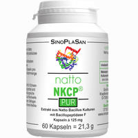 Natto Nkcp Pur 125 Mg Kapseln  180 Stück - ab 33,92 €