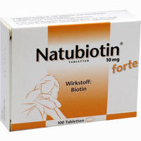 Natubiotin 10mg Forte Tabletten 100 Stück - ab 9,13 €