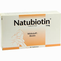 Natubiotin Tabletten 50 Stück - ab 12,99 €