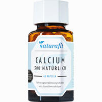 Naturafit Calcium 300 Natürlich Kapseln 60 Stück