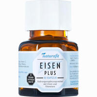 Naturafit Eisen Plus Kapseln 40 Stück - ab 8,69 €