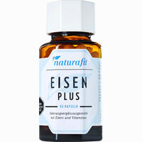 Naturafit Eisen Plus Kapseln 40 Stück - ab 8,69 €