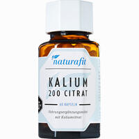 Naturafit Kalium 200 Citrat Kapseln 60 Stück - ab 9,41 €