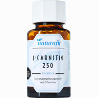 Naturafit L- Carnitin 250 Kapseln 90 Stück