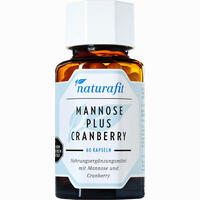 Naturafit Mannose Plus Cranberry Kapseln 60 Stück - ab 9,31 €