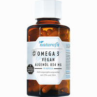 Naturafit Omega- 3 Vegan Algenöl 834 Mg Kapseln 90 Stück