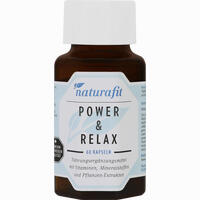 Naturafit Power & Relax Aschw.rhod.opc Q10 Bvit M Kapseln 30 Stück - ab 13,95 €